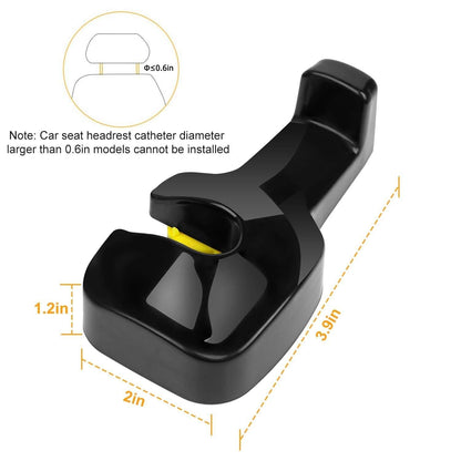 2-Pieces: Car Seat Headrest Hanger DailySale