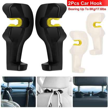 2-Pieces: Car Seat Headrest Hanger DailySale
