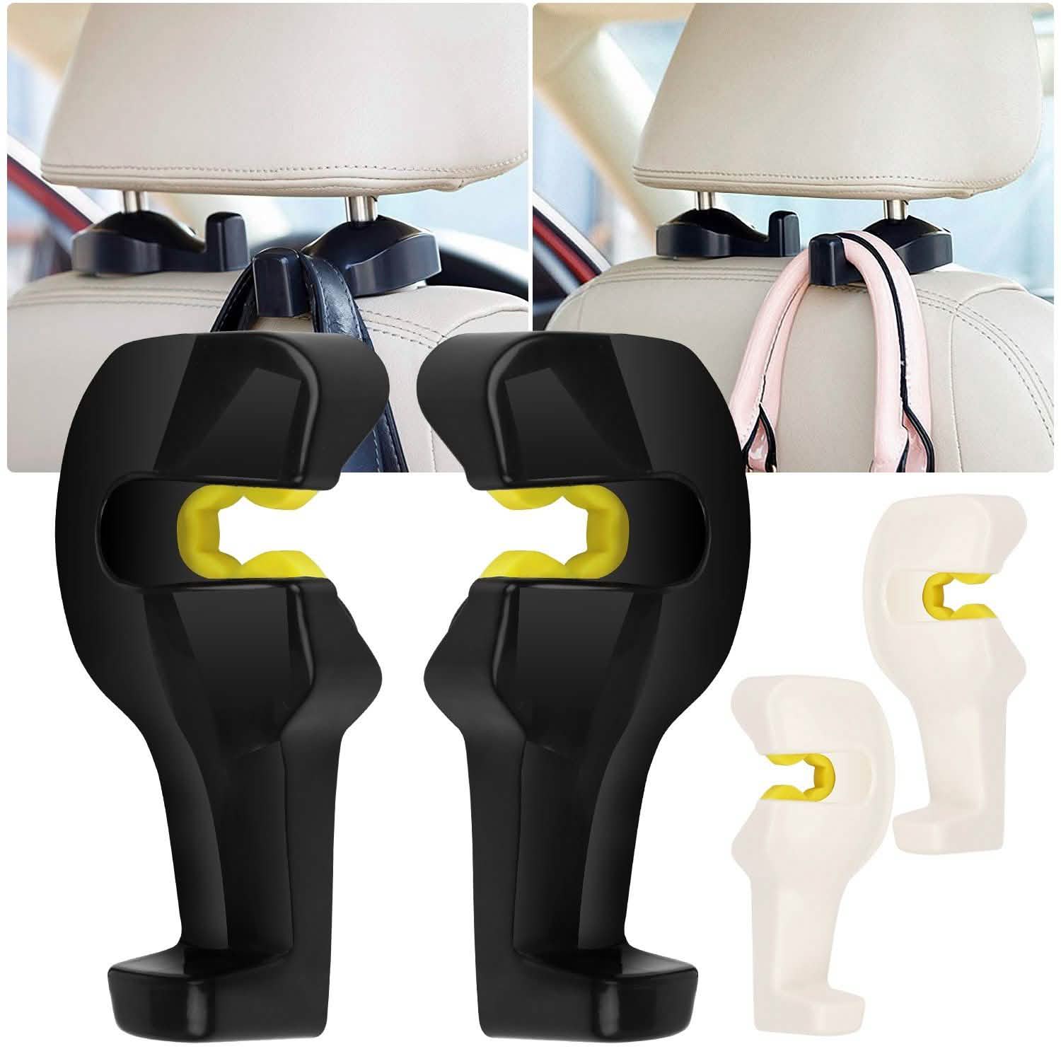 2-Pieces: Car Seat Headrest Hanger DailySale