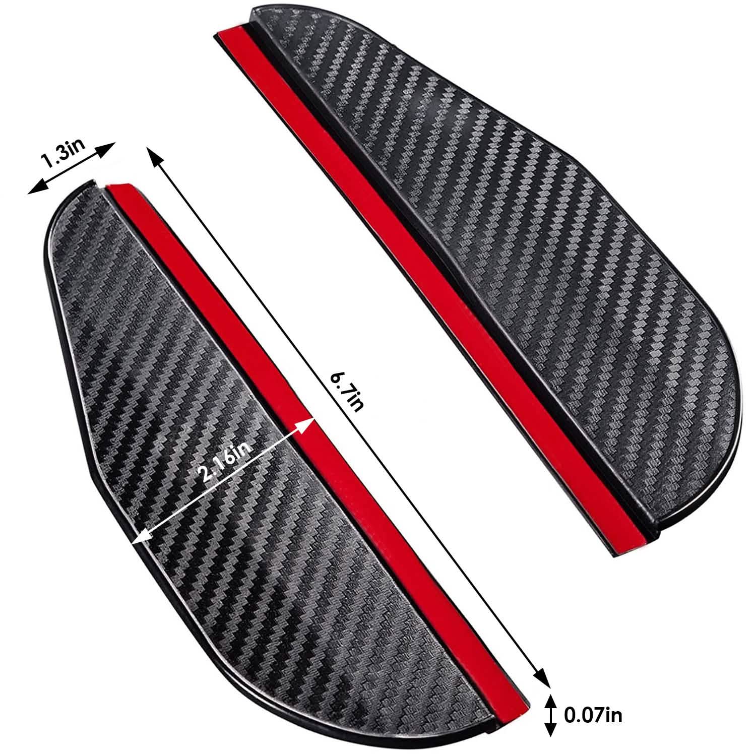 2-Pieces: Car Side Mirror Rain Guard DailySale