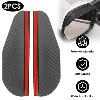 2-Pieces: Car Side Mirror Rain Guard DailySale