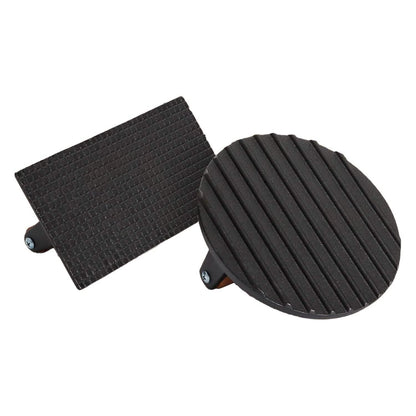 2-Pieces: Cast Iron Grill Press Pre-Seasoned Steak Weights Smash Burger Press DailySale