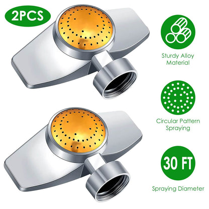 2-Pieces: Circular Spot Sprinkler 60 Degree with Gentle Water Flow DailySale