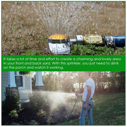 2-Pieces: Circular Spot Sprinkler 60 Degree with Gentle Water Flow DailySale