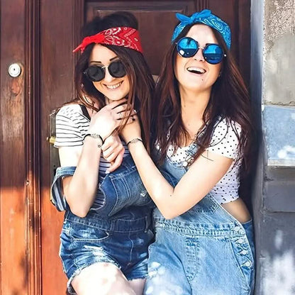 2-Pieces: Classic Vintage Handcuff Charm Friendship Bracelets DailySale
