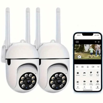2-Pieces: Compact Wireless IP Security Cameras with App Control DailySale