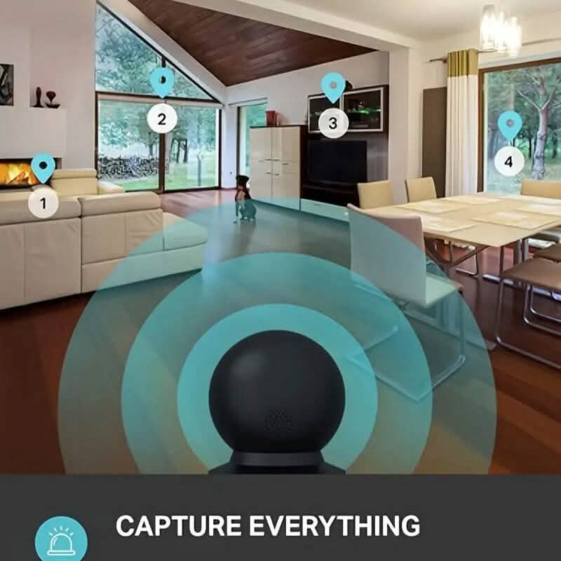 2-Pieces: Compact Wireless IP Security Cameras with App Control DailySale