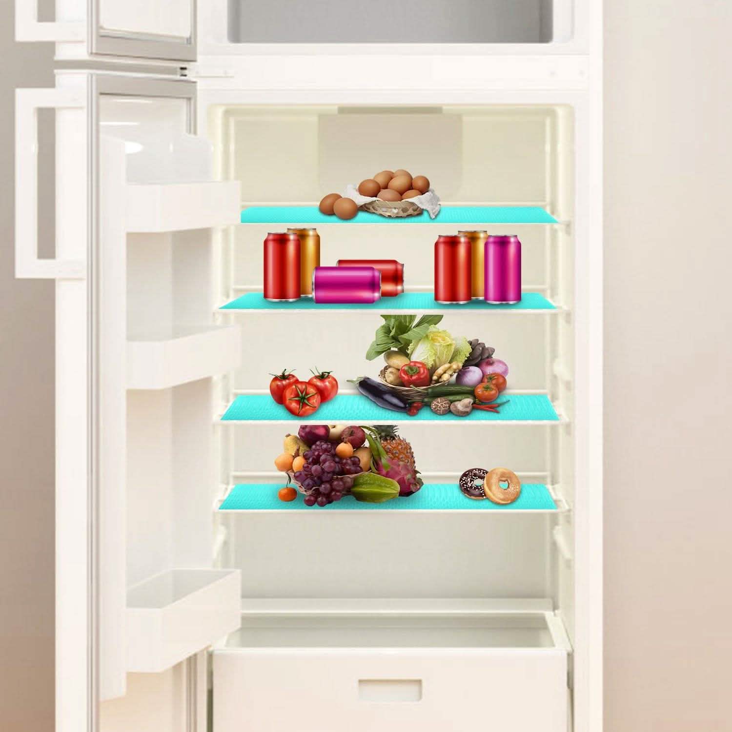 2-Pieces: Easy Clean Fridge Pads DailySale