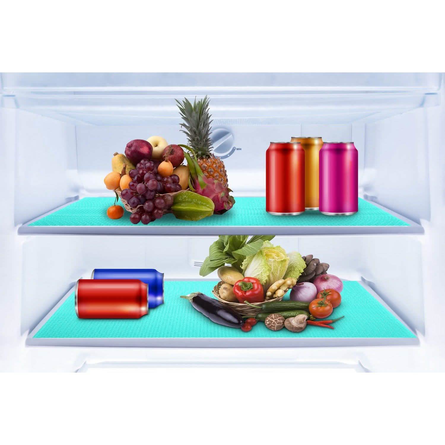 2-Pieces: Easy Clean Fridge Pads DailySale