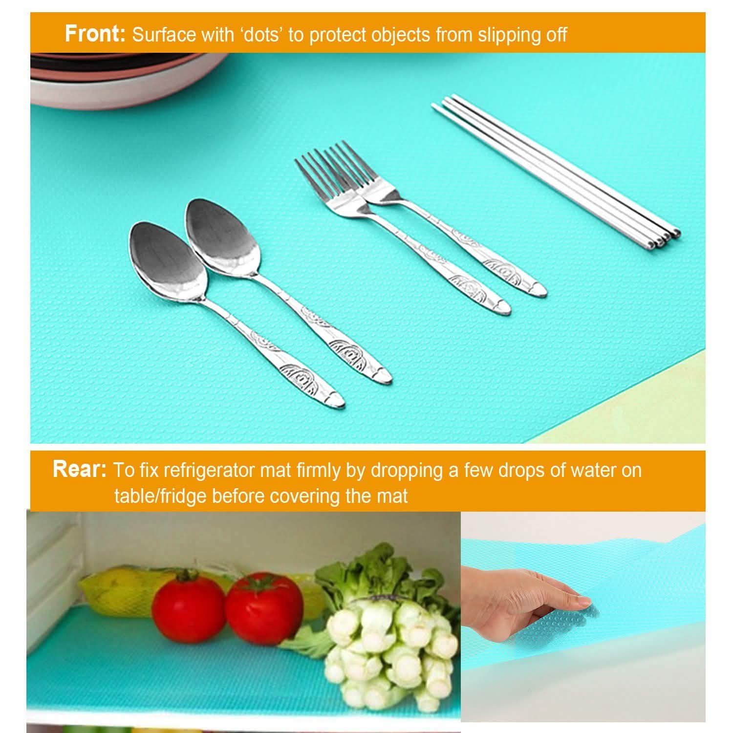2-Pieces: Easy Clean Fridge Pads DailySale