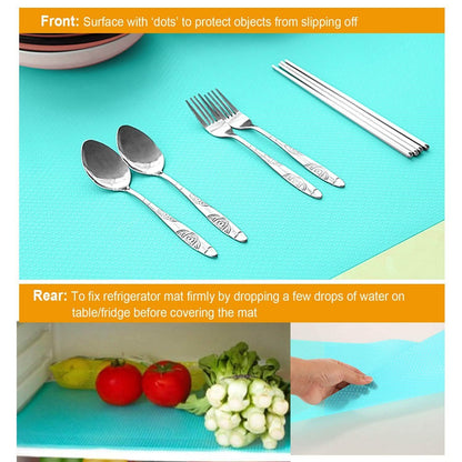 2-Pieces: Easy Clean Fridge Pads DailySale