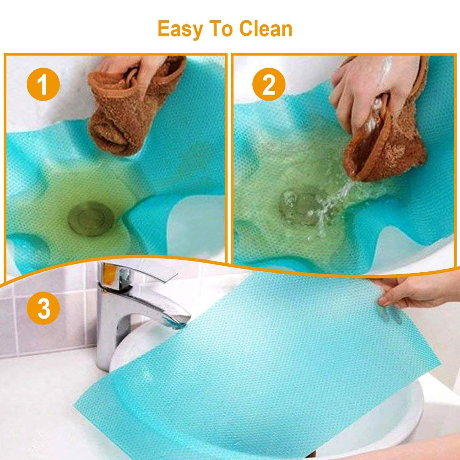 2-Pieces: Easy Clean Fridge Pads DailySale