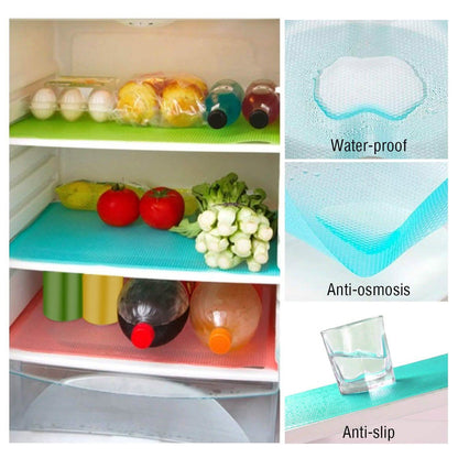 2-Pieces: Easy Clean Fridge Pads DailySale