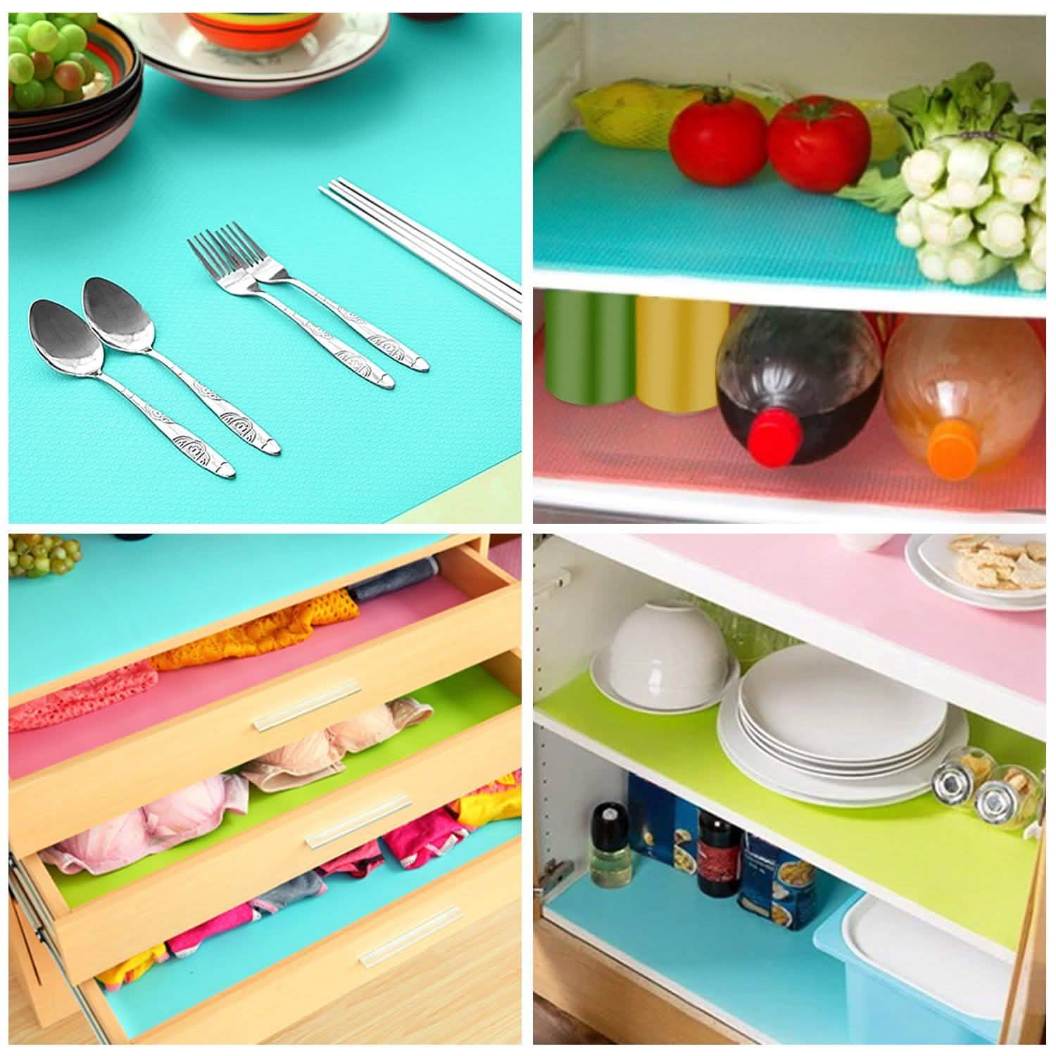 2-Pieces: Easy Clean Fridge Pads DailySale
