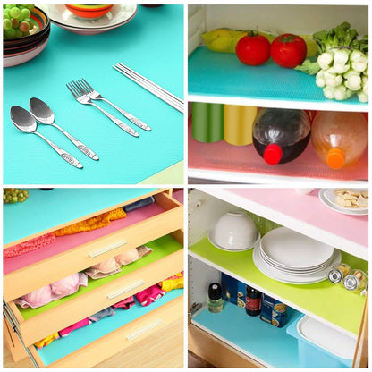 2-Pieces: Easy Clean Fridge Pads DailySale