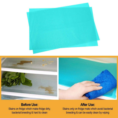 2-Pieces: Easy Clean Fridge Pads DailySale