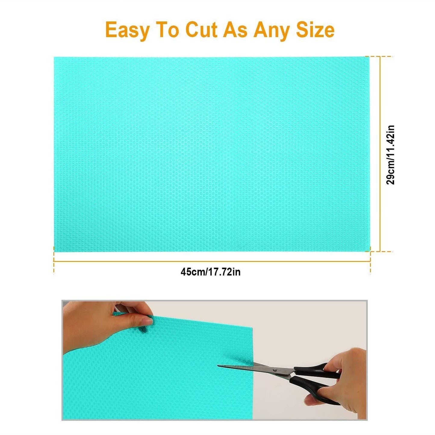 2-Pieces: Easy Clean Fridge Pads DailySale