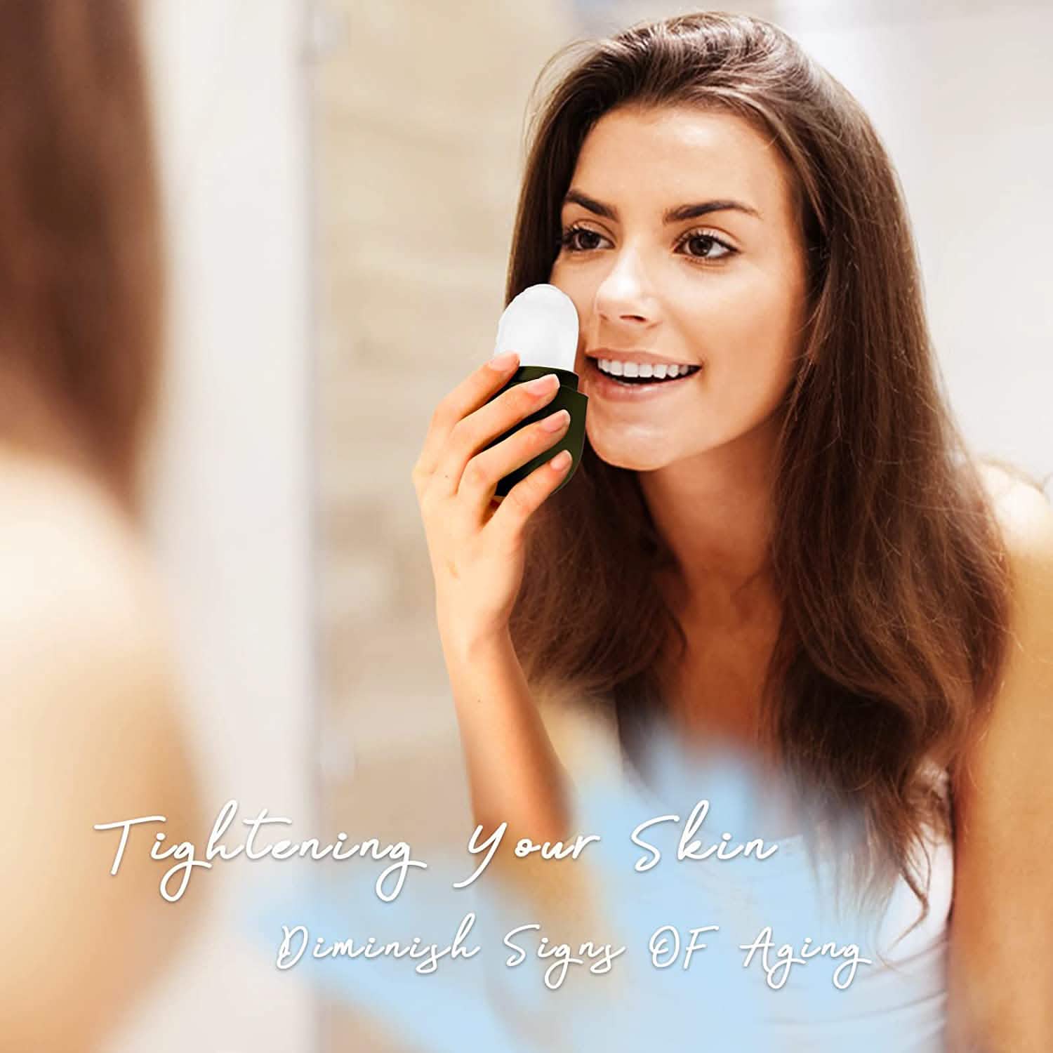 2-Pieces: Face and Eye Ice Roller Ice Cube Mold DailySale