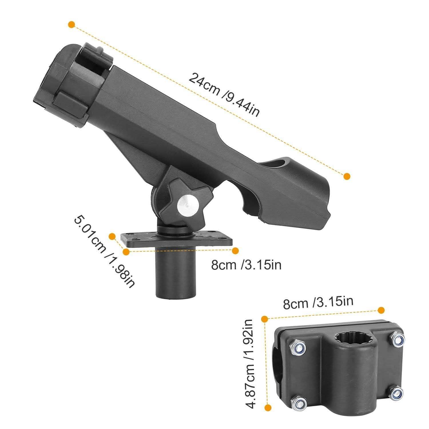 2-Pieces: Fishing Boat Rod Holders DailySale