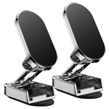 2-Pieces: Foldable Magnetic Car Phone Holder DailySale