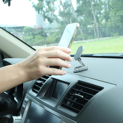2-Pieces: Foldable Magnetic Car Phone Holder DailySale