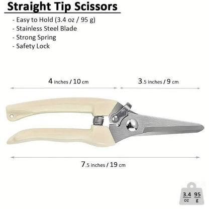 2-Pieces: Garden Pruning Shears Set Sharp Blades DailySale