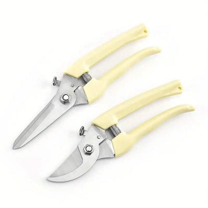 2-Pieces: Garden Pruning Shears Set Sharp Blades DailySale