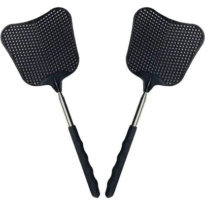 2-Pieces: Heavy Duty Telescopic Fly Swatter Set DailySale