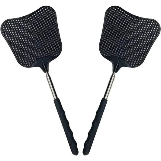 2-Pieces: Heavy Duty Telescopic Fly Swatter Set DailySale