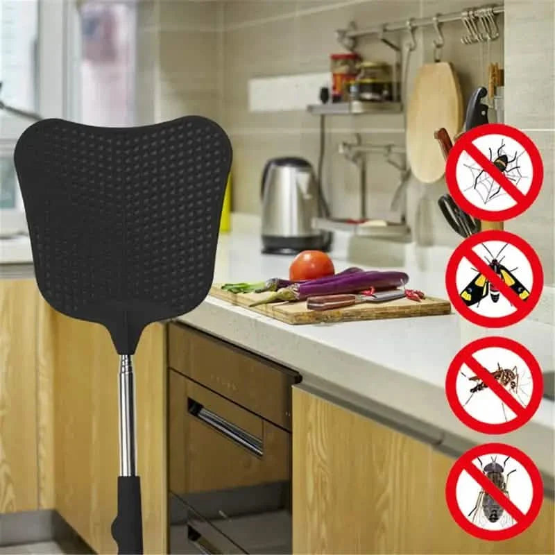 2-Pieces: Heavy Duty Telescopic Fly Swatter Set DailySale