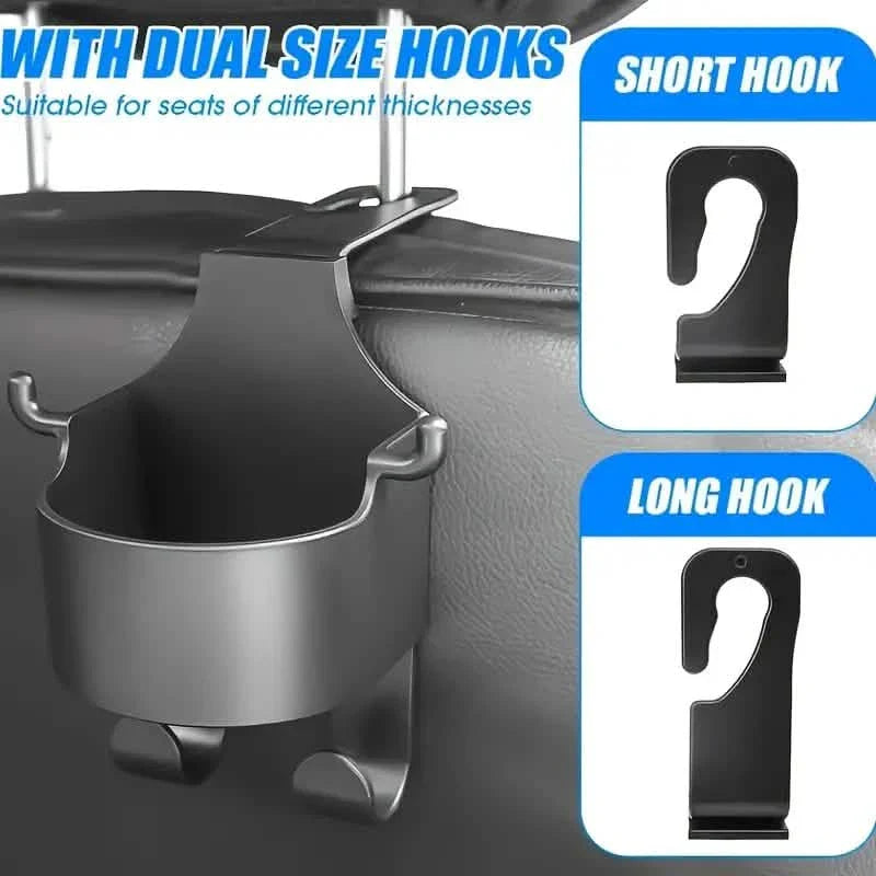 2-Pieces: Multifunctional Car Seat Back Hooks DailySale