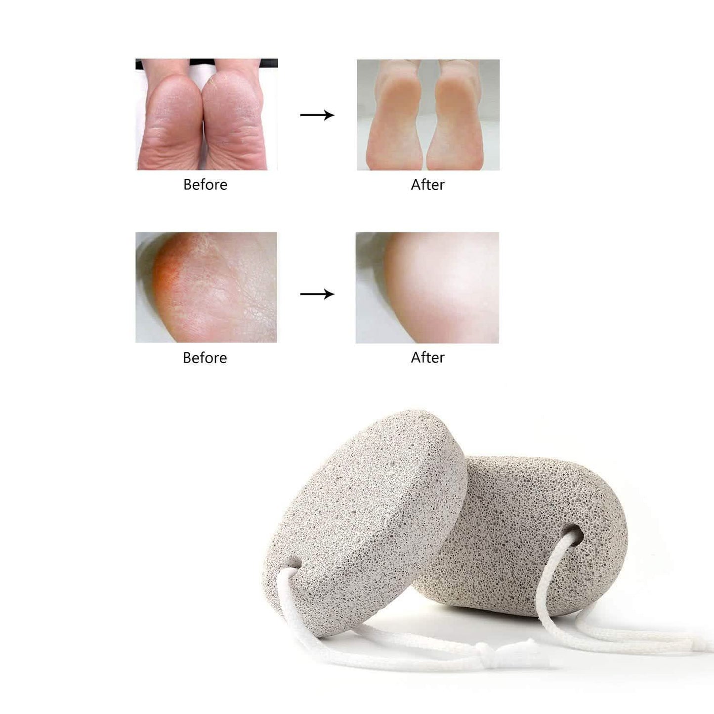 2-Pieces: Natural Pumice Stone DailySale