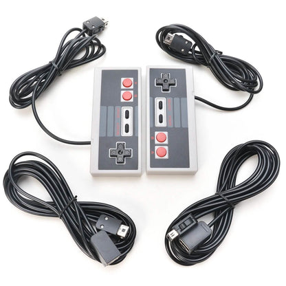 2-Pieces: NES Classic Mini Edition Controller with 6ft Extend Link Extension Cable DailySale