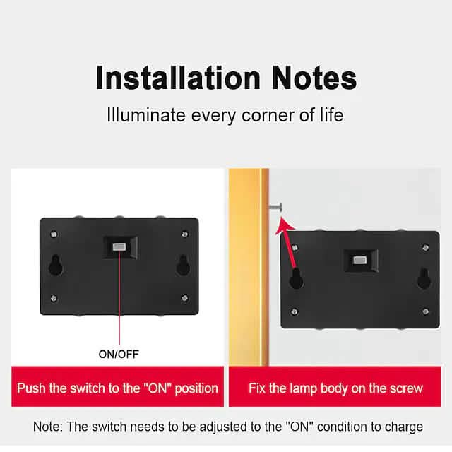 2-Pieces: Outdoor Wall Light Solar Waterproof LED Light DailySale