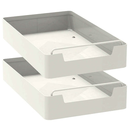 2-Pieces: Pull Out Cabinet Organizers DailySale