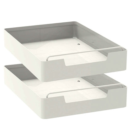 2-Pieces: Pull Out Cabinet Organizers DailySale