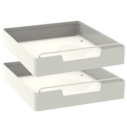 2-Pieces: Pull Out Cabinet Organizers DailySale