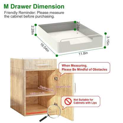 2-Pieces: Pull Out Cabinet Organizers DailySale