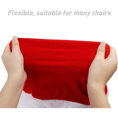 2-Pieces: Red Hat Dining Chair Slipcovers DailySale
