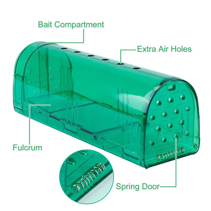 2-Pieces: Reusable Humane Mouse Trap DailySale