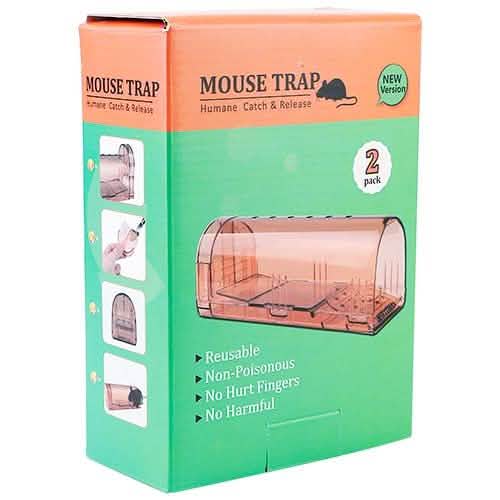 2-Pieces: Reusable Humane Mouse Trap DailySale