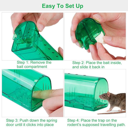 2-Pieces: Reusable Humane Mouse Trap DailySale