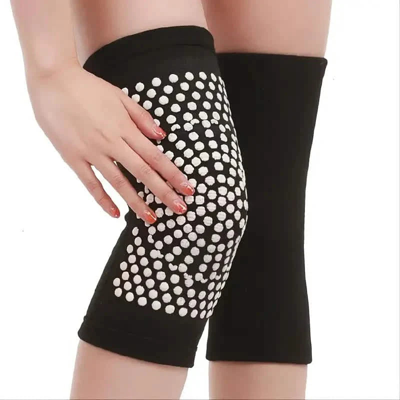 2-Pieces: Self Heating Support Knee Pads Elbow Brace Warm DailySale