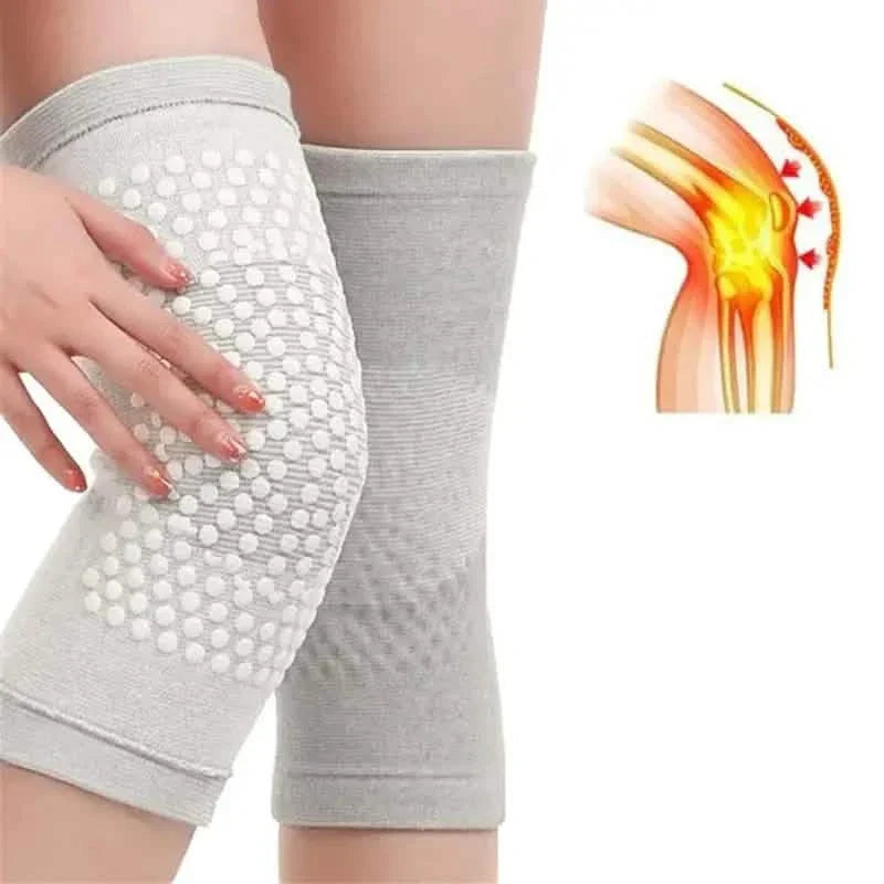 2-Pieces: Self Heating Support Knee Pads Elbow Brace Warm DailySale