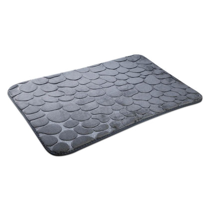 2-Pieces Set: Bathroom Rugs Luxury Flannel Non-Slip DailySale