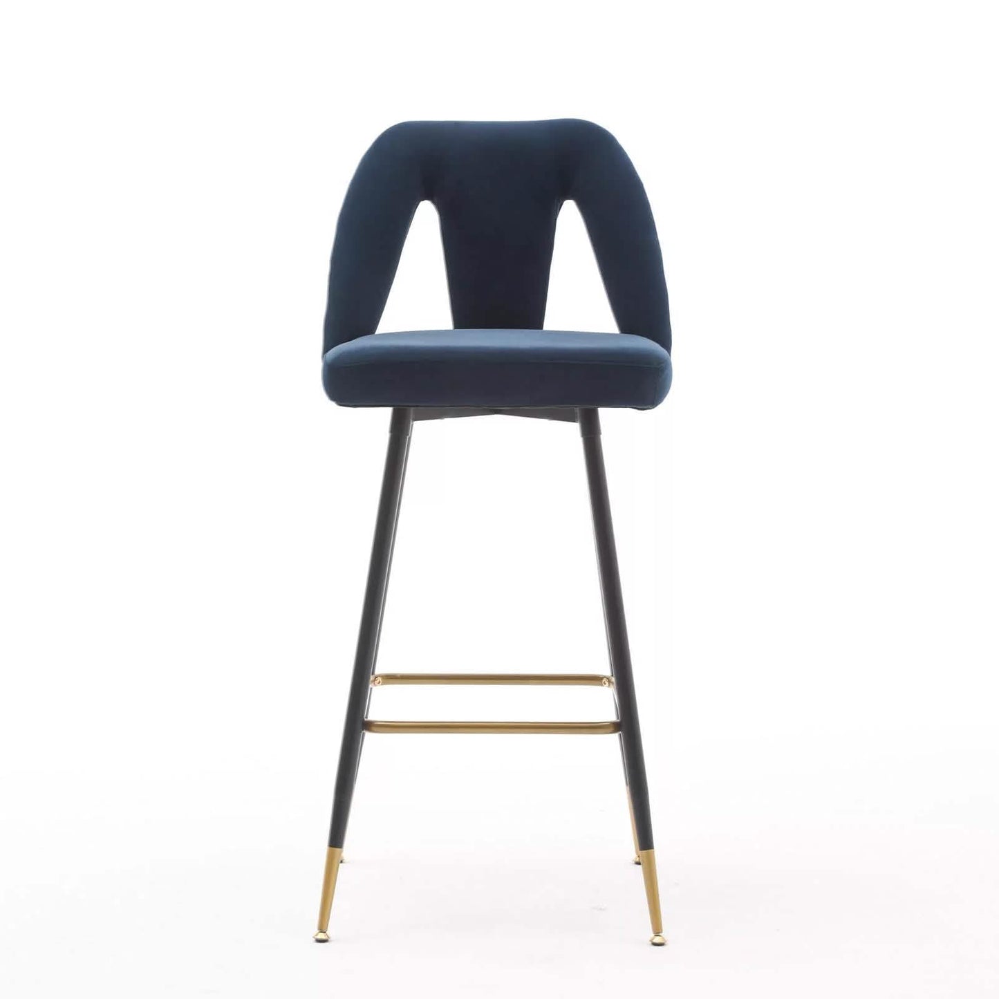 2-Pieces Set: Contemporary Upholstered Barstool DailySale