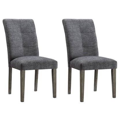 2-Pieces Set: Dining Room Chairs with Solid Wood Legs DailySale