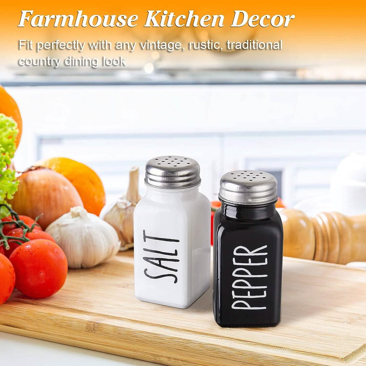 2-Pieces Set: Salt and Pepper Shakers Set DailySale
