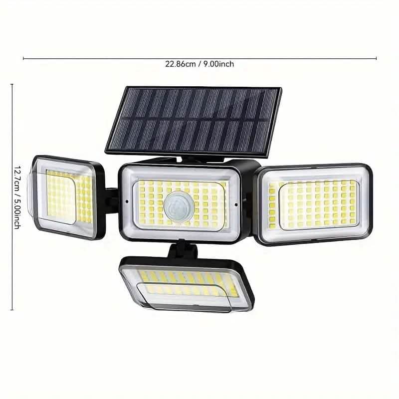 2-Pieces Set: Super Bright Solar Motion Sensor Outdoor Light DailySale
