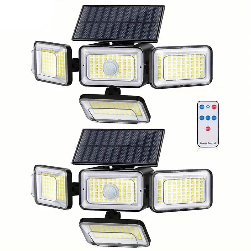 2-Pieces Set: Super Bright Solar Motion Sensor Outdoor Light DailySale